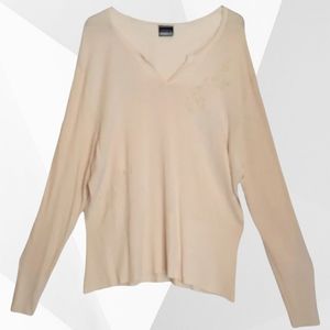 George Plus Floral Cream Shirt